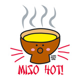 Miso Hot! Kunstdrucke von Todd Goldman