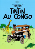 Tim im Kongo (1931) Kunstdrucke von Hergé (Georges Rémi) 