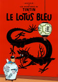 Le Lotus Bleu, c.1936 Posters by Hergé (Georges Rémi) 