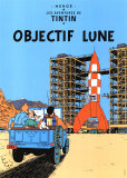 Objectif Lune (1953) Posters par Hergé (Georges Rémi) 