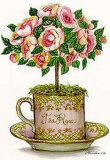 Tea Topiary 5 Print by Consuelo Gamboa
