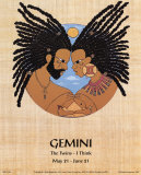 Gémeaux (21 mai-21 juin) Affiches par Orah-El 