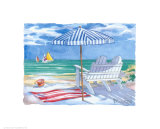 Beach Duet Posters by Paul Brent