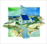 Blue Roofs Kunstdrucke von Heinz Kirchner