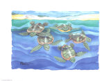 Première baignade Art par Paul Brent