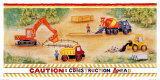Construction Ahead Art by Lila Rose Kennedy