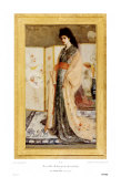 Rose and Silver: The Princess from the Land of Porcelain, c.1864 Affiches par James Abbott McNeill Whistler