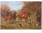 Going to Cover Poster von Heywood Hardy