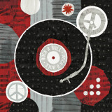 Rock 'n Roll Album Print by Michael Mullan