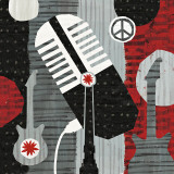 Rock 'n Roll Mic Prints by Michael Mullan