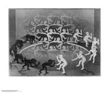 Encuentro Lámina por M. C. Escher