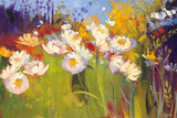 Contemporary Meadow Posters by Carol Rowan