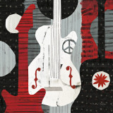 Rock 'n Roll Guitars Posters by Michael Mullan