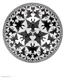 M. C. Escher - Circle Limit IV Plakát