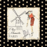 Ladies In Paris III Prints by Avery Tillmon