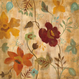Antique Embroidery I Affiche par Silvia Vassileva