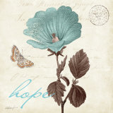 Touch of Blue III, Hope Kunst von Katie Pertiet