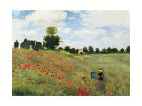 Coquelicots Affiches par Claude Monet