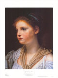Girl with Blue Ribbon Posters by Jean-Baptiste Greuze