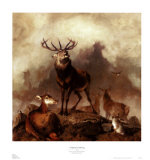 Reunión majestuosa Pósters por Edwin Henry Landseer Reunión majestuosa Pósters por Edwin Henry Landseer