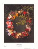 Garland of Flowers Posters by Johan Laurentz Jensen