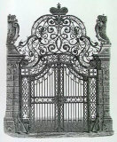 Wrought Iron Gate Prints