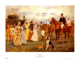 Polo Match Print by Francisco Miralles
