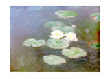 Effects at the Evening Posters par Claude Monet