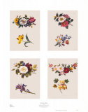 Petit Fleurs (4 Images) Arte por Alfred Lemercier Petit Fleurs (4 Images) Arte por Alfred Lemercier