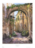 Cobbled Streets, St.Remy Art by Roger Duvall