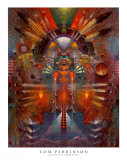 Kachina with Bird Spirit  Prints by Tom Perkinson
