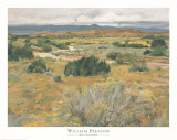 Al oeste de Nambe Arte por William Preston