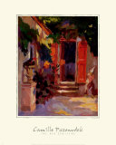 Red Shutters Prints by Camille Przewodek