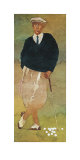 Klassischer Golfspieler Kunst von Bart Forbes