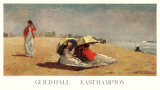 Plage de East Hampton Affiches par Winslow Homer