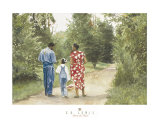 Down the Road Art by E. B. Lewis