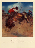 Breaking the Bronco Prints by Benton Clark