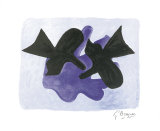 Astre et l'Oiseau Serigraph by Georges Braque