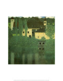 Schloss Unterach am Attersee Kunstdrucke von Gustav Klimt