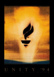 Unity '94 Plakater av Ross Bleckner