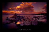 Sinter im Mono Lake, Kalifornien Kunstdrucke von Art Wolfe