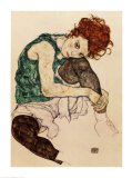 De vrouw van de kunstenaar Kunst van Egon Schiele