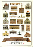 Architecture, Florence Poster