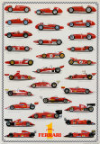 Cars Ferrari Formula I Reprodukcje