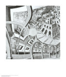 Print Gallery Poster af M. C. Escher Print Gallery Poster af M. C. Escher