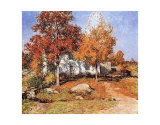 Oktober Kunstdrucke von Willard Leroy Metcalf