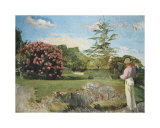 Petit jardinier Affiches par Frederic Bazille