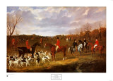 Sabuesos en East Suffolk Láminas por John Frederick Herring I Sabuesos en East Suffolk Láminas por John Frederick Herring I