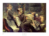 The Garden Bench Posters by James Tissot