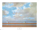 La plage, 1985 Posters par Pierre Doutreleau